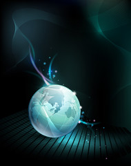 Illustration of abstract pattern