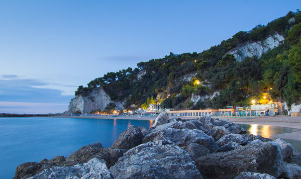 Crepuscolo nella riviera del Conero