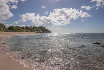 Traumstrand in Guadeloupe - Plage de l'anse Laborde