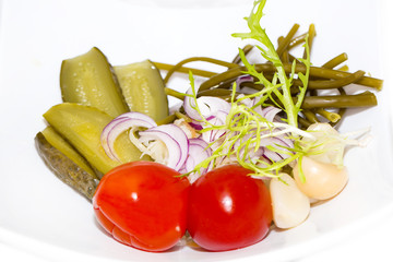 pickled vegetables