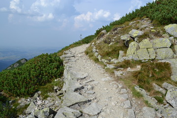 szlak turystyczny w tatrach