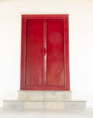 Temple doors in Wat Thailand