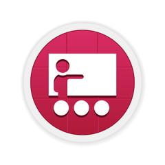 Circle  App Icon- Red