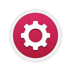 Circle  App Icon- Red