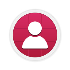 Circle  App Icon- Red