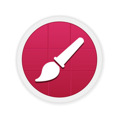 Circle  App Icon- Red
