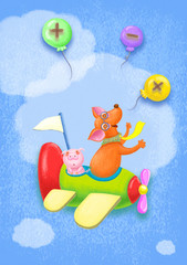 Illustration of childhood