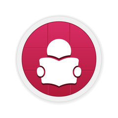 Circle  App Icon- Red