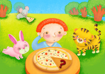 Illustration of childhood