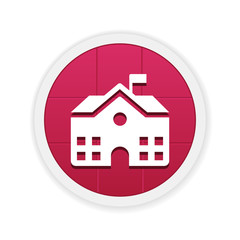 Circle  App Icon- Red