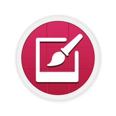 Circle  App Icon- Red