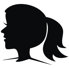 portrait, silhouette