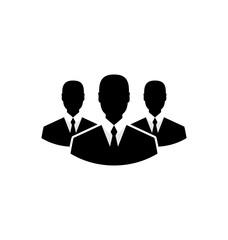 Team icon, community business people