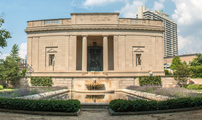 Fototapeta na wymiar Rodin Museum Philadelphia Pennsylvania USA