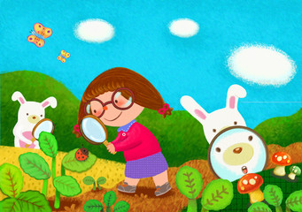 Illustration of childhood