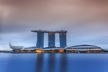 Naklejka premium Singaporetown