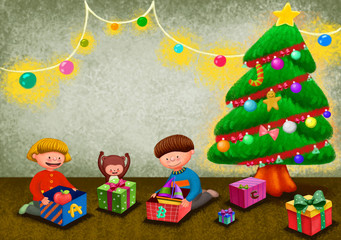 Illustration of childhood