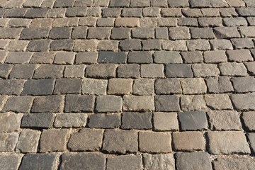 slabs gray paving slabs