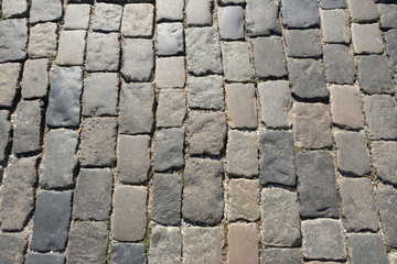 slabs gray paving slabs