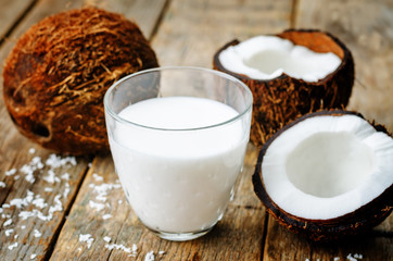 coconut milk and coconuts