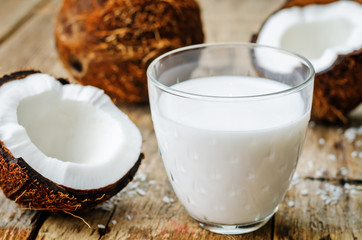 coconut milk and coconuts