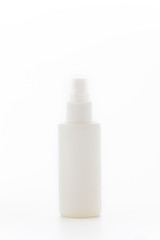 detergent bottle on white background