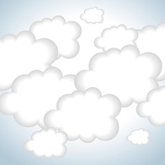 Cloud weather design.