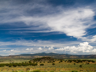 Clouds over cuntry