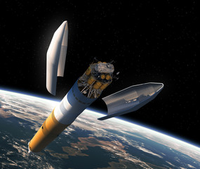 Launching Of Interplanetary Space Station © 3dsculptor