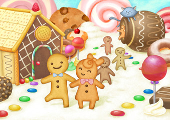 Illustration of childhood