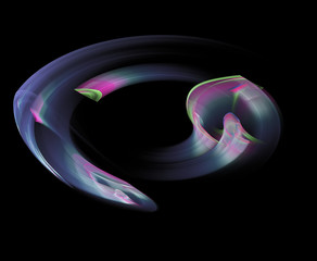 Abstract fractal 3D image