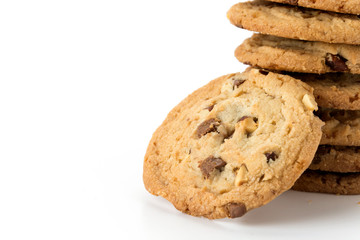 milk chocolate toffee almond cookies