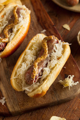 Beer Bratwurst with Sauerkraut