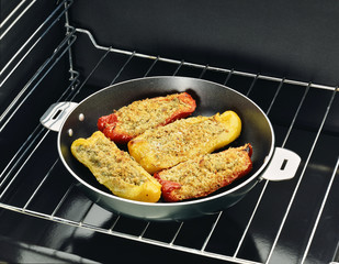 Stuffed Bell Peppers in the Oven