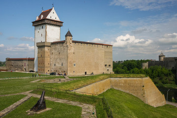 Fototapeta na wymiar Castle of Narva, Estonia