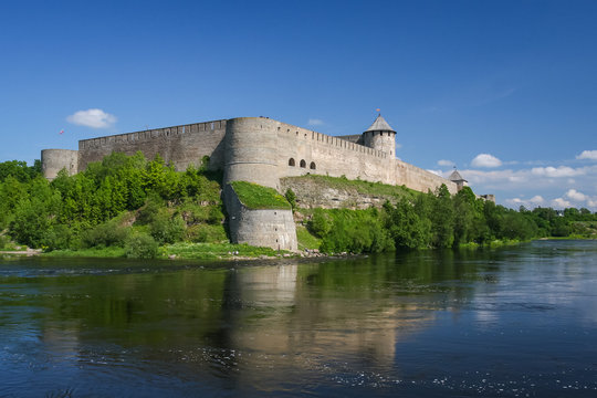 Fortress of Ivangorod, Russia