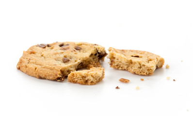 milk chocolate toffee almond cookies