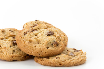milk chocolate toffee almond cookies