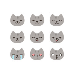 Cat emoticons