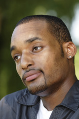 Obraz premium Indifferent young man.