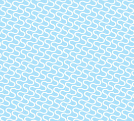 Curve seamless simple blue modern texture