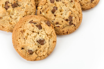 milk chocolate toffee almond cookies