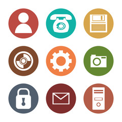 Retro technology design.