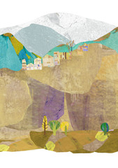 rural landscape and leaving town