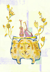 Illustration of beauty