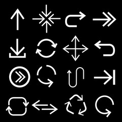 Arrows digital design.