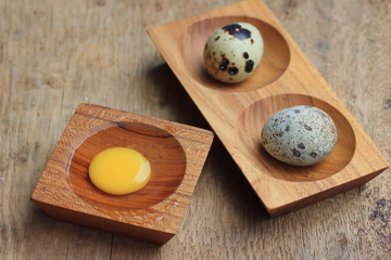 Quail eggs