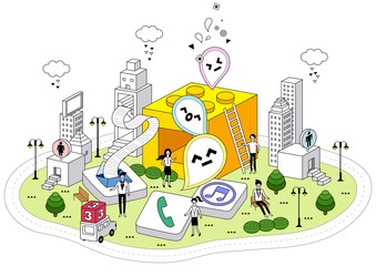 smart life and SNS life