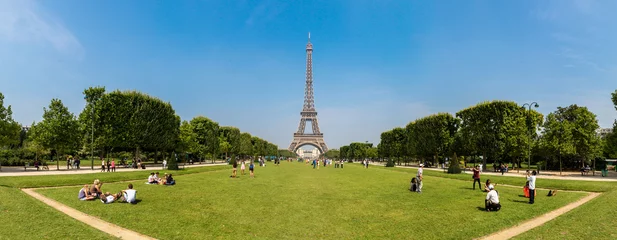 Fotobehang Eiffel tower in Paris © Sergii Figurnyi