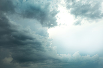 Obraz premium Cloudy sky background